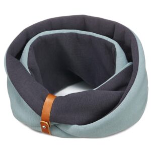 Labbvenn 라브벤 Simo Dog Neck Warmer- Turquoise/Iron 강아지 벨기에 디자인