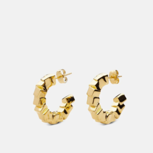 Skultuna 1607 스쿨투나 Morph Petit Earrings – Gold Plated 여성 주얼리 스웨덴