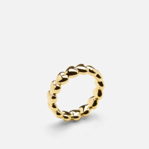 Skultuna 1607 스쿨투나 Mille Coeurs Ring - Gold Vermeil 여성 주얼리 스웨덴