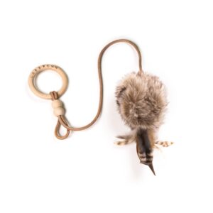 Labbvenn 라브벤 Musse Cat Toy- Brown 고양이 벨기에 디자인