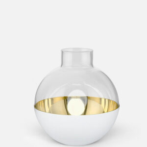 Skultuna 1607 스쿨투나 Pomme Medium - Vit 스웨덴 왕실 황동 공방