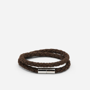 Skultuna 1607 스쿨투나 Suede Bracelet - Brown 남성 주얼리 스웨덴