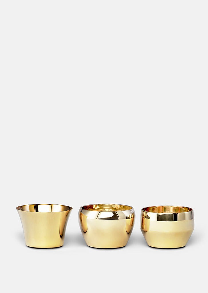Skultuna 1607 스쿨투나 Kin Mässing - Set om 3 스웨덴 왕실 황동 공방