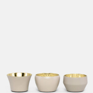 Skultuna 1607 스쿨투나 Kin Beige - Set om 3 스웨덴 왕실 황동 공방