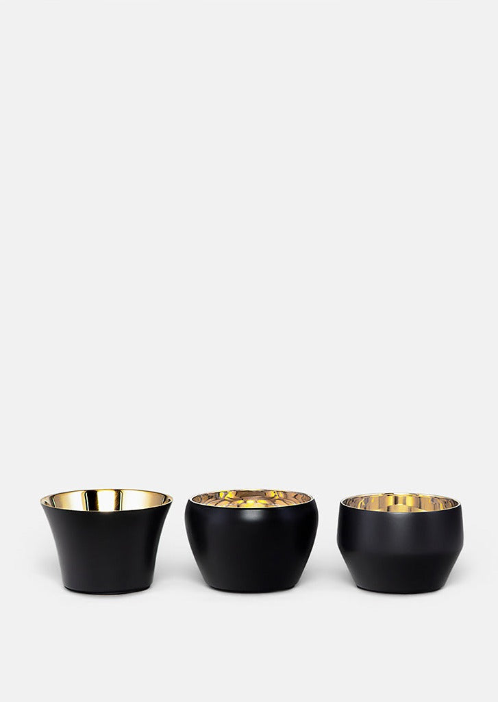Skultuna 1607 스쿨투나 Kin Svart - Set om 3 스웨덴 왕실 황동 공방