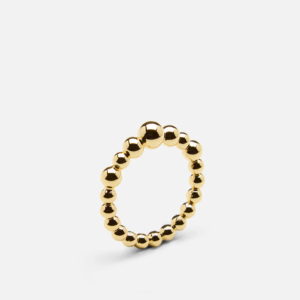 Skultuna 1607 스쿨투나 Meteorite Continuum Ring - Gold Vermeil 여성 주얼리 스웨덴