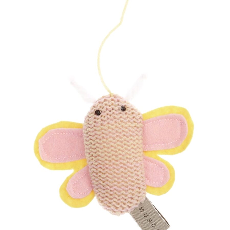 Mungo & Maud 멍고앤마우드 Knitted Butterfly Cat Toy 영국 럭셔리 애견용품 - Image 2
