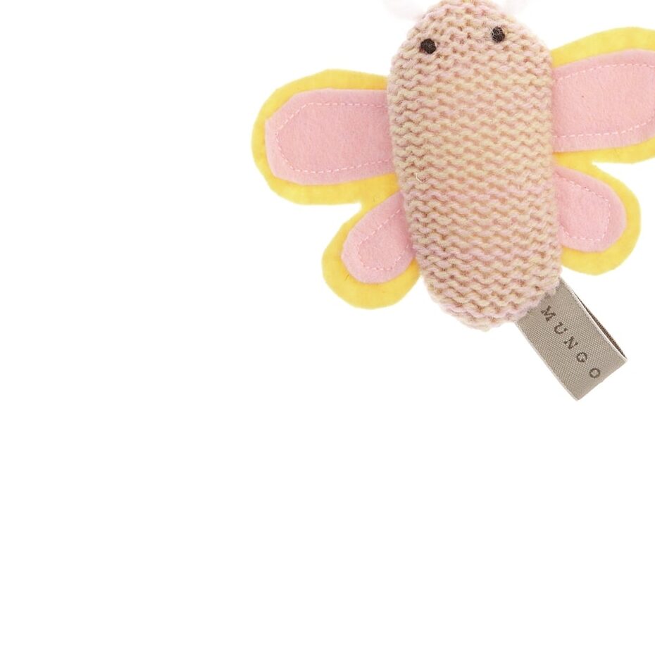 Mungo & Maud 멍고앤마우드 Knitted Butterfly Cat Toy 영국 럭셔리 애견용품 - Image 3