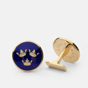 Skultuna 1607 스쿨투나 Three Crowns Cufflinks - Large 남성 주얼리 스웨덴