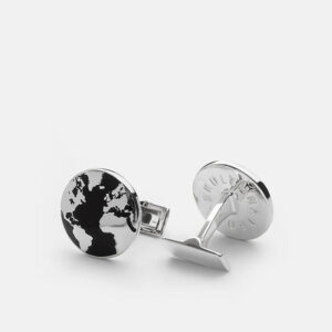Skultuna 1607 스쿨투나 World Cufflinks - Black 남성 주얼리 스웨덴