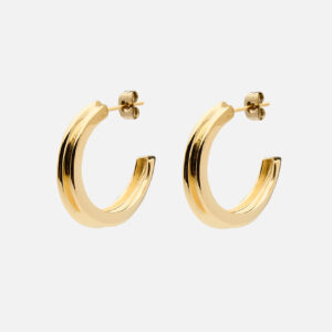 Skultuna 1607 스쿨투나 Écume de Mer - Brisa Earrings - Gold Plated 여성 주얼리 스웨덴