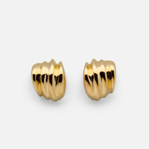 Skultuna 1607 스쿨투나 Écume de Mer - Marea Earrings - Gold Plated 여성 주얼리 스웨덴