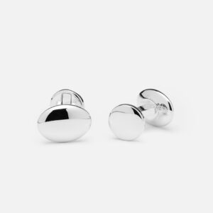 Skultuna 1607 스쿨투나 Orbe Cufflinks - Silver Plated 여성 주얼리 스웨덴
