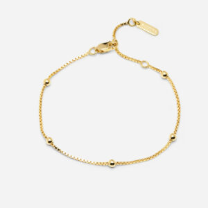 Skultuna 1607 스쿨투나 Météorite Petit Bracelet - Gold Vermeil 여성 주얼리 스웨덴