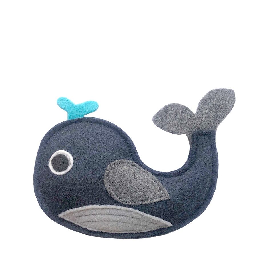 Mungo & Maud 멍고앤마우드 Whale Catnip Cat Toy 영국 럭셔리 애견용품 - Image 2