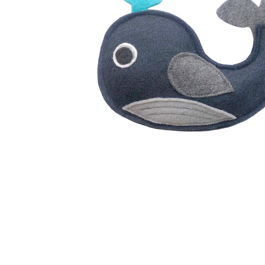 Mungo & Maud 멍고앤마우드 Whale Catnip Cat Toy 영국 럭셔리 애견용품 - Image 3