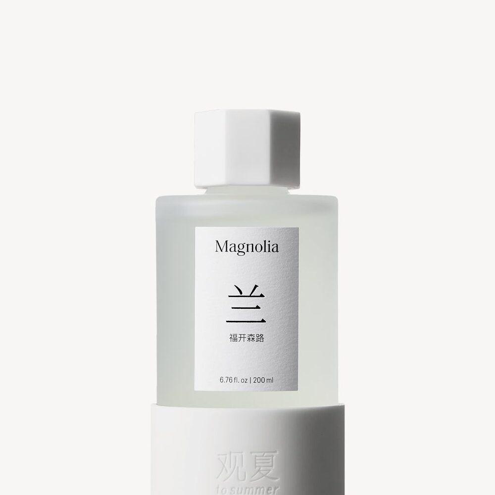 To Summer 관샤 観夏 MAGNOLIA REED DIFFUSER 200ML 중국 니치 홈프래그런스 - Image 2