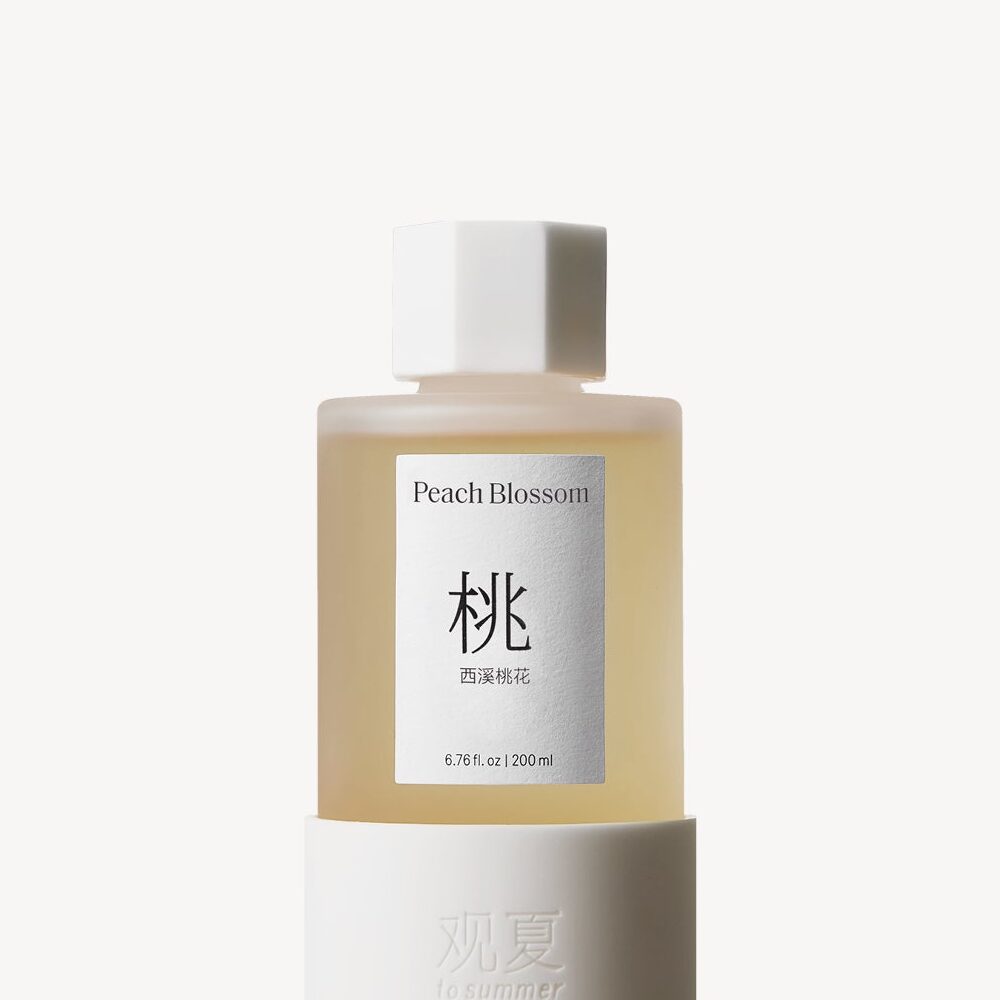To Summer 관샤 観夏 PEACH BLOSSOM REED DIFFUSER 200ML 중국 니치 홈프래그런스 - Image 2