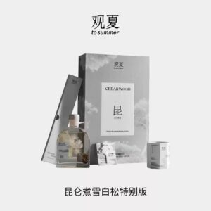 To Summer 관샤 観夏 CEDARWOOD - FOUR SEASONS GIFT SET 중국 니치 홈프래그런스