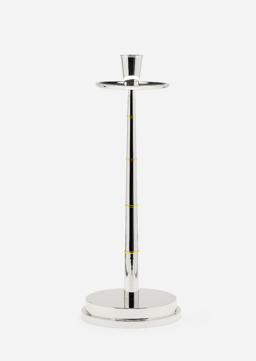 Skultuna 1607 스쿨투나 Graceful Ljusstake design Marie-Louise Sjögren - Försilvrad 스웨덴 왕실 황동 공방