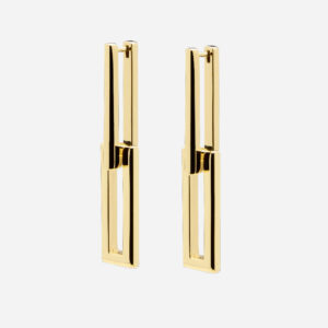 Skultuna 1607 스쿨투나 Relier Earrings - Gold Plated 여성 주얼리 스웨덴