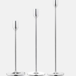 Skultuna 1607 스쿨투나 Nattlight Ljusstake - Försilvrad - Set om 3 스웨덴 왕실 황동 공방