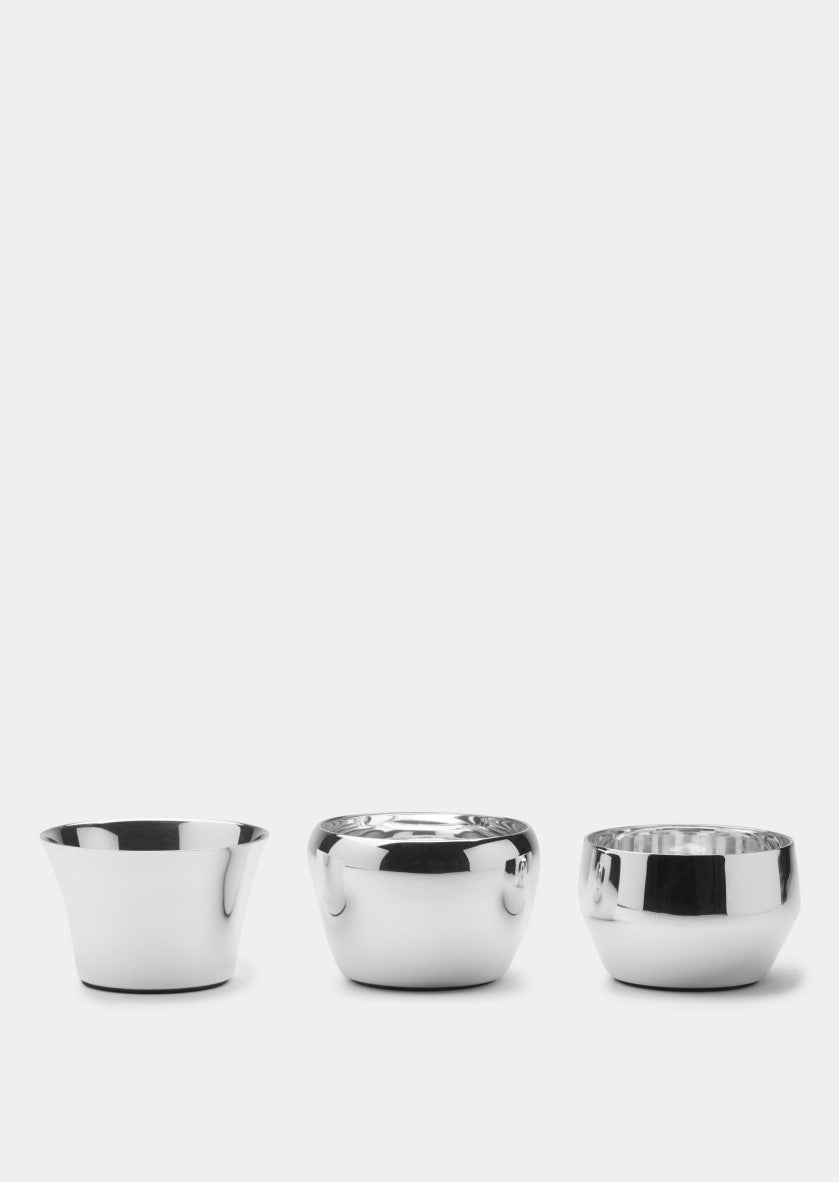 Skultuna 1607 스쿨투나 Kin Försilvrad - Set om 3 스웨덴 왕실 황동 공방