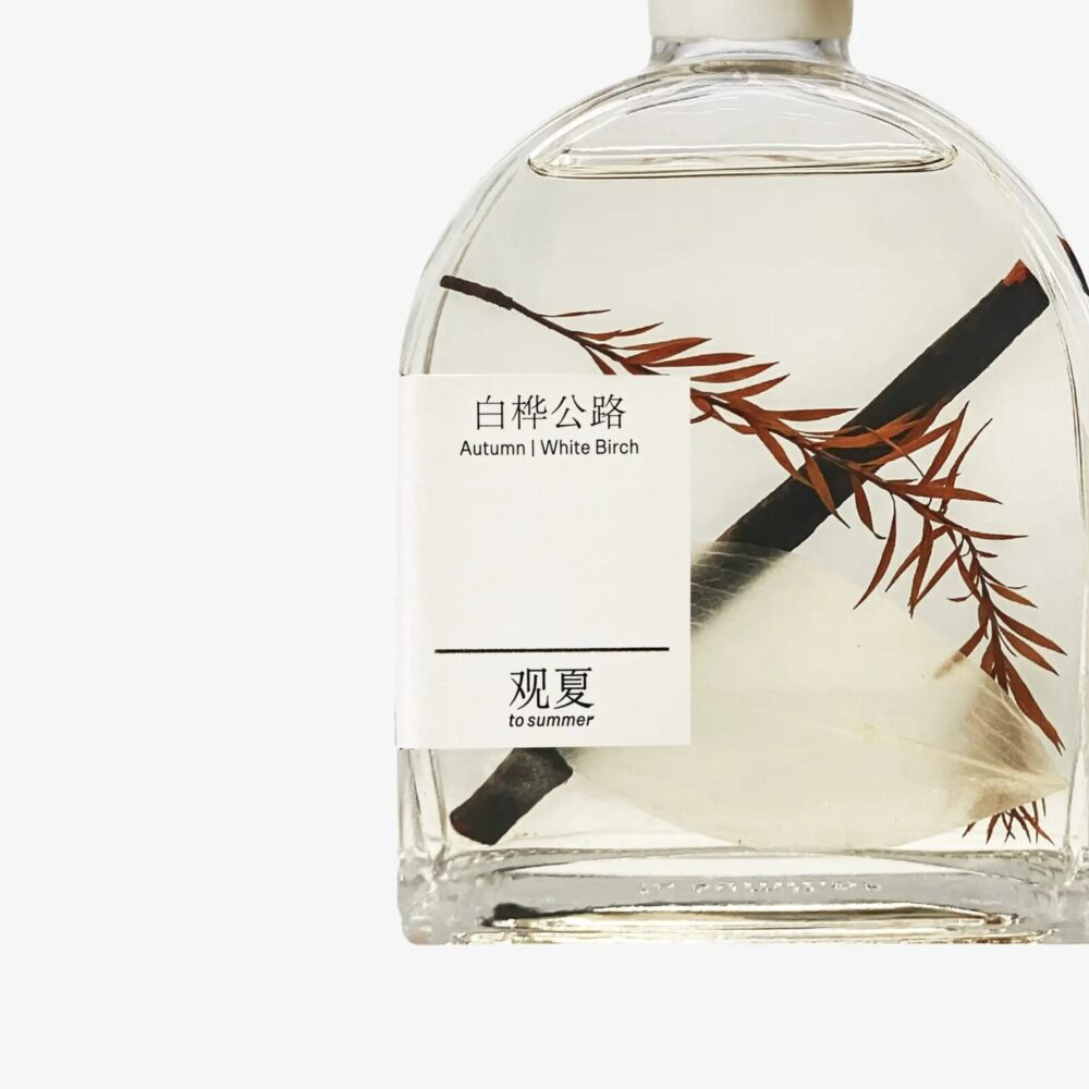 To Summer 관샤 観夏 WHITE BIRCH - FOUR SEASONS MOOD AROMA 중국 니치 홈프래그런스 - Image 3