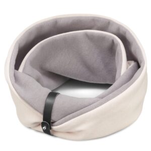 Labbvenn 라브벤 Simo Neck Warmer- White Sand/ Steel Grey 강아지 벨기에 디자인