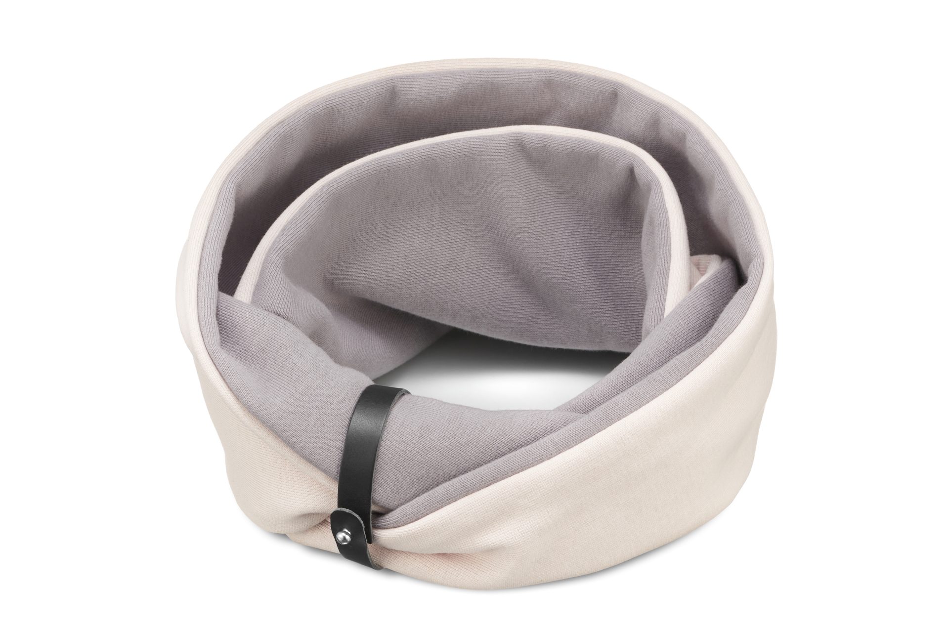 Labbvenn 라브벤 Simo Neck Warmer- White Sand/ Steel Grey 강아지 벨기에 디자인