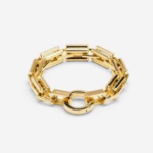 Skultuna 1607 스쿨투나 Relier X Bracelet - Gold Plated 여성 주얼리 스웨덴