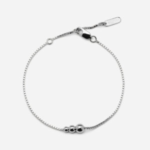 Skultuna 1607 스쿨투나 Météorite Bracelet - Sterling Silver 여성 주얼리 스웨덴