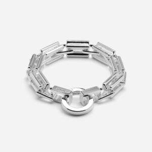 Skultuna 1607 스쿨투나 Relier X Bracelet - Silver Plated 여성 주얼리 스웨덴