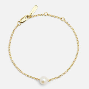 Skultuna 1607 스쿨투나 Perle Classique Bracelet - Gold Vermeil 여성 주얼리 스웨덴