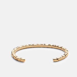 Skultuna 1607 스쿨투나 Morph Cuff Thin – Gold Plated 여성 주얼리 스웨덴