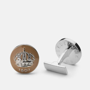 Skultuna 1607 스쿨투나 Skultuna Crown Manschettknappar - Beige 남성 주얼리 스웨덴