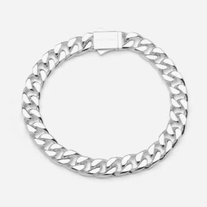 Skultuna 1607 스쿨투나 Grande Paul Chain Bracelet - Silver Plated 남성 주얼리 스웨덴