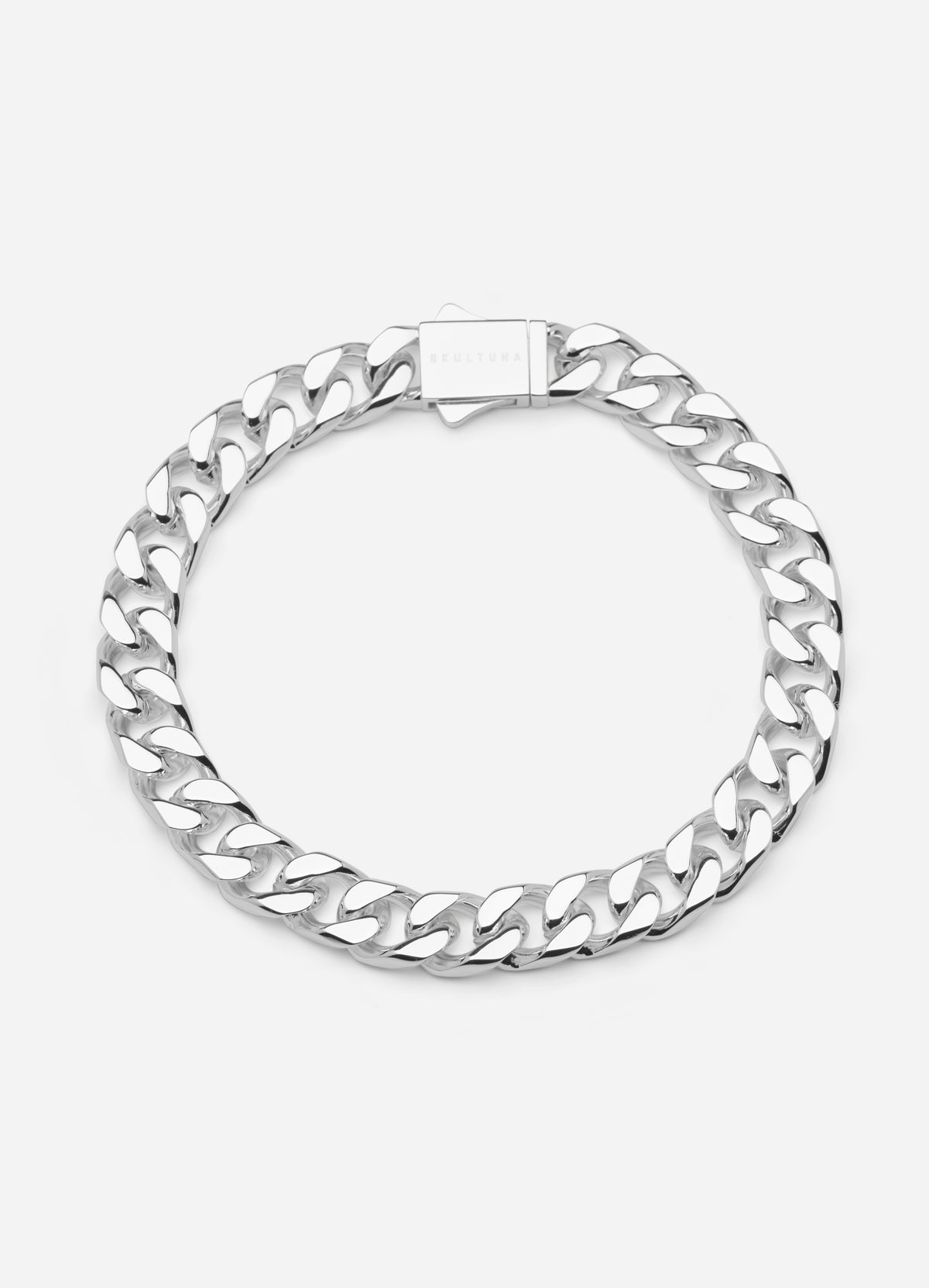 Skultuna 1607 스쿨투나 Grande Paul Chain Bracelet - Silver Plated 남성 주얼리 스웨덴