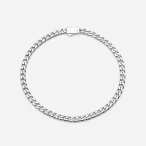 Skultuna 1607 스쿨투나 Petit Paul Chain Bracelet - Silver Plated 남성 주얼리 스웨덴