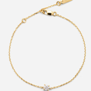 Skultuna 1607 스쿨투나 Solitaire Bracelet - Gold Vermeil 여성 주얼리 스웨덴