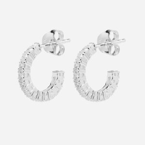 Skultuna 1607 스쿨투나 Lumière Hoop Earrings - Sterling silver 여성 주얼리 스웨덴