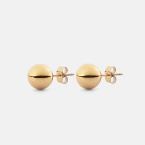 Skultuna 1607 스쿨투나 Ball Earrings – Gold Plated 여성 주얼리 스웨덴