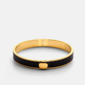Skultuna 1607 스쿨투나 Enamel Bangle - Black 여성 주얼리 스웨덴