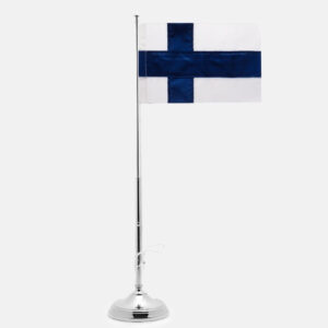 Skultuna 1607 스쿨투나 Flaggstång Klassisk Finland - Försilvrad 스웨덴 왕실 황동 공방