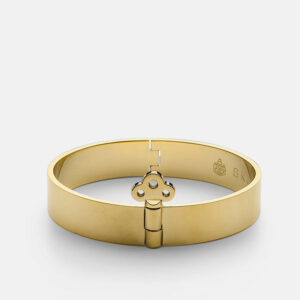 Skultuna 1607 스쿨투나 Key Lock Bangle - Gold Plated 여성 주얼리 스웨덴