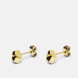 Skultuna 1607 스쿨투나 Morph Mini Earrings – Gold Plated 여성 주얼리 스웨덴