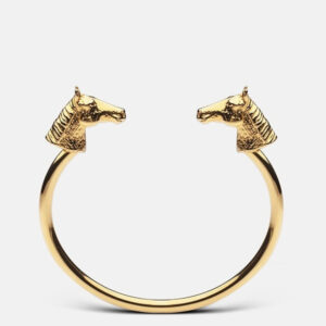 Skultuna 1607 스쿨투나 GTG Horse Cuff - Gold Plated 여성 주얼리 스웨덴