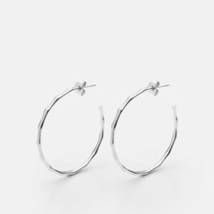 Skultuna 1607 스쿨투나 Bambou Earrings - Silver Plated 여성 주얼리 스웨덴