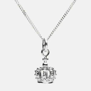 Skultuna 1607 스쿨투나 Crown Necklace - Silver Plated 여성 주얼리 스웨덴
