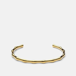 Skultuna 1607 스쿨투나 Bambou Bangle - Gold Plated 여성 주얼리 스웨덴